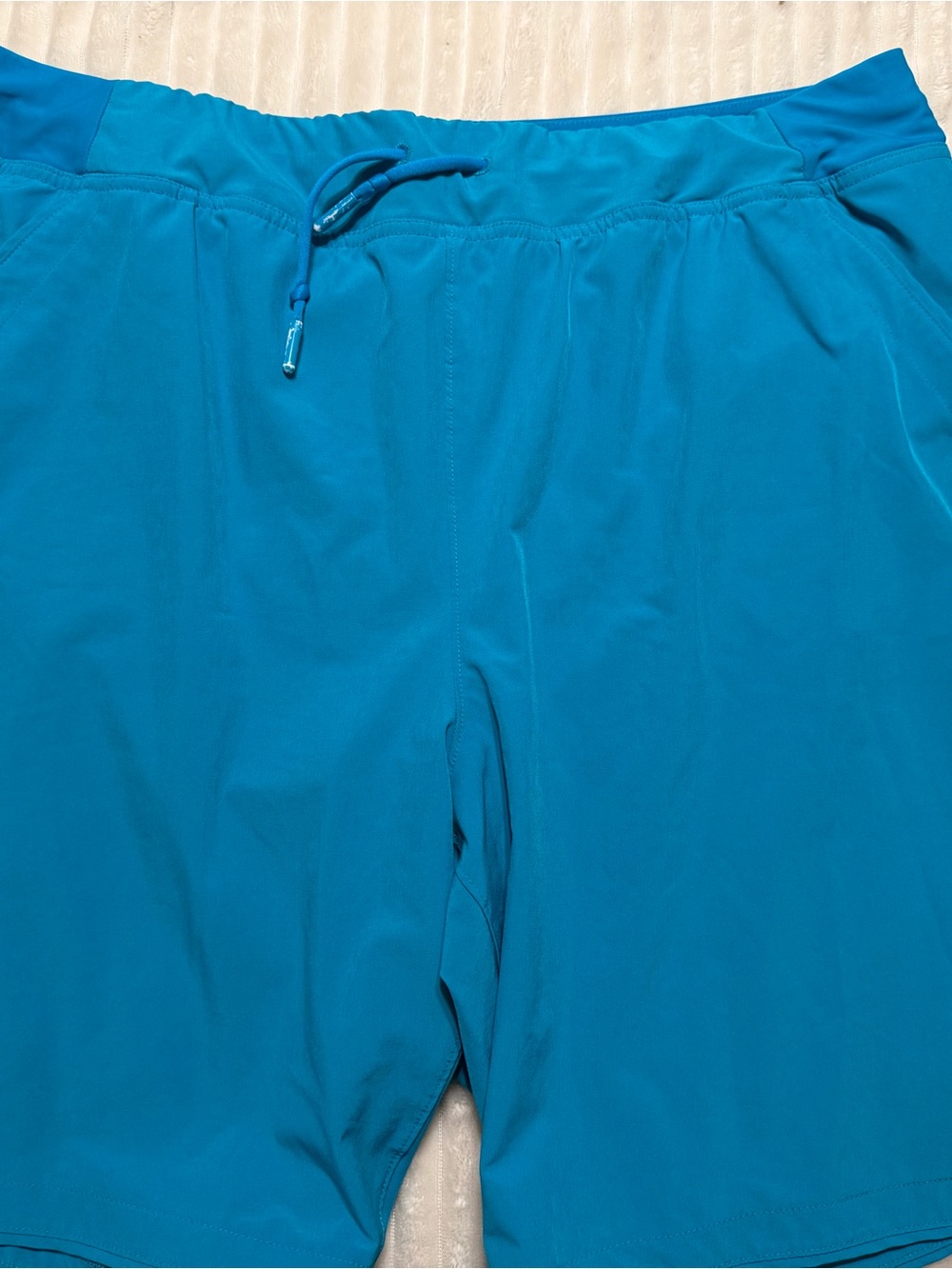 Lands' End Men's Swim Trunks in Bright Teal